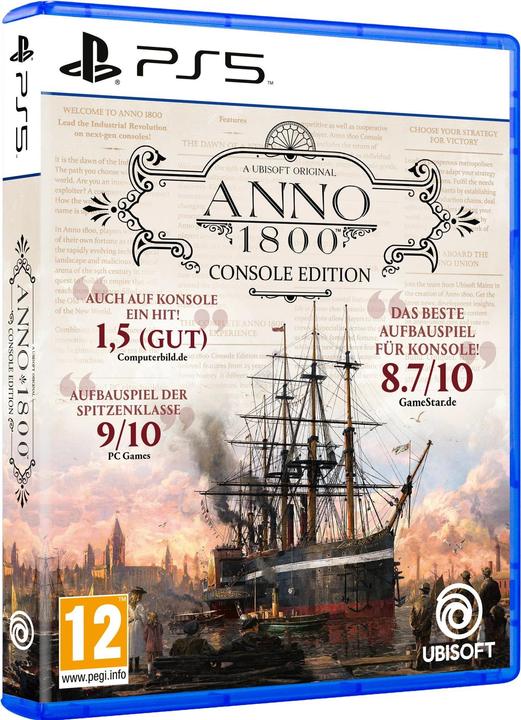 Image du produit Ubisoft Anno 1800 (PS5, DE)