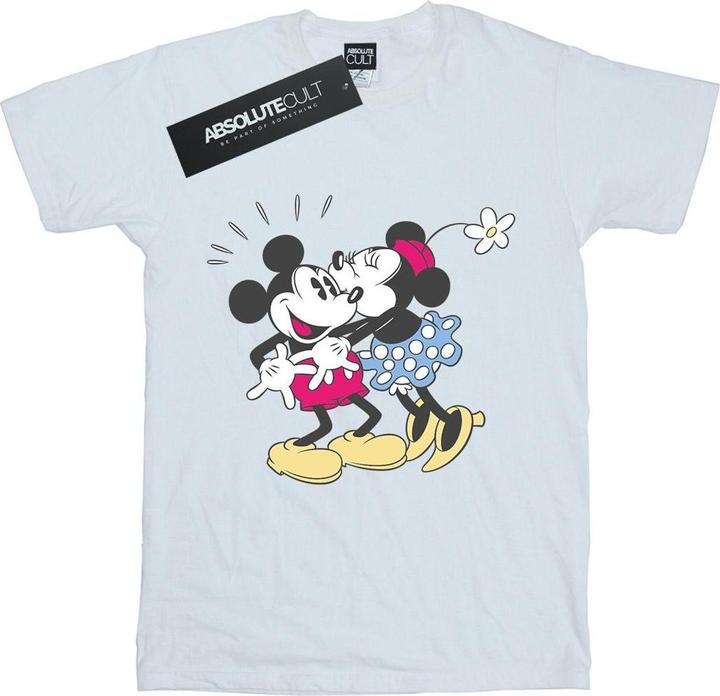 Disney Mickey And Minnie Mouse Kiss TShirt (L)