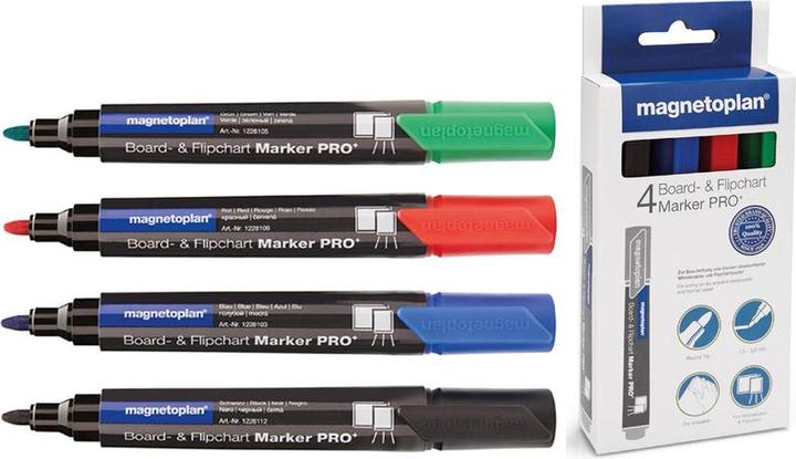 Produktbild Magnetoplan Marker Pro (Mehrfarbig, 3 mm, 4 x)