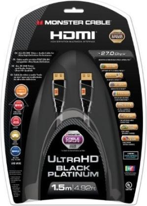 Immagine prodotto Monster Nero Platino (1.50 m, HDMI)