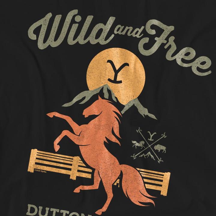 Produktbild Yellowstone Wild & Free TShirt (M)