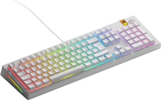 Image du produit Glorious Clavier de jeu GMMK 3 HE 100 % personnalisé - Pre-Built, ISO (FR), touches Fox HE, blanc (DE, Filaire)