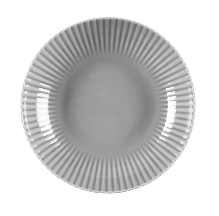 Produktbild Krautheim & Adelberg Teller tief Relief grau 2er (2 x, 22 cm)
