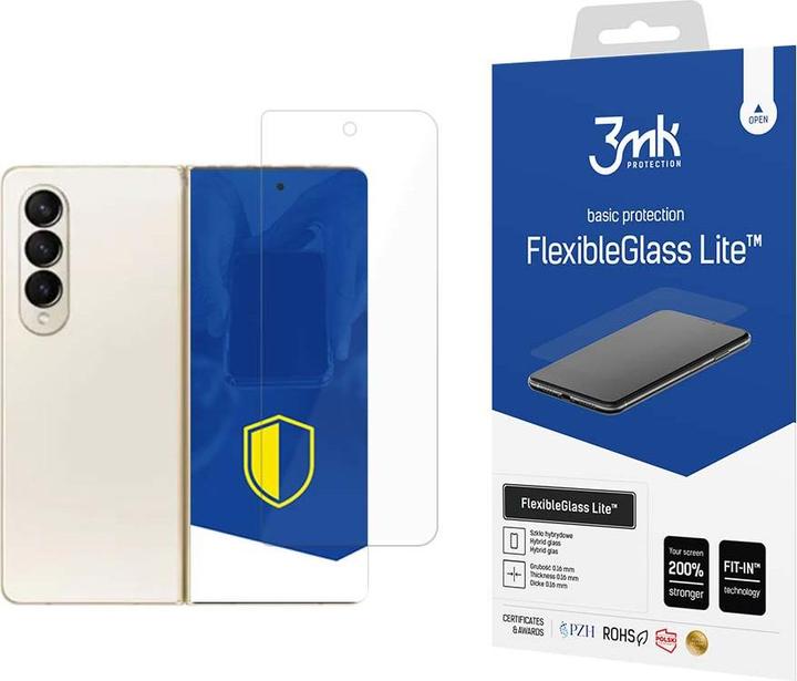 Actual product image 3MK FlexibleGlass Lite Display Film (1 Piece, Samsung Galaxy Z Fold4)