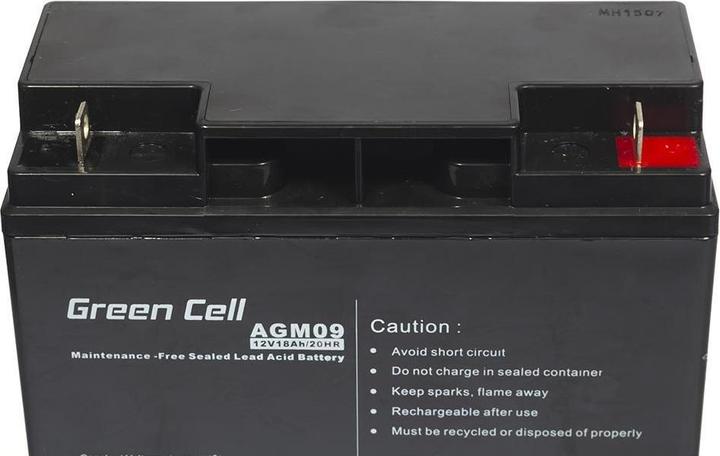 Immagine prodotto GreenCell AGM09 (12 V, 18 Ah)