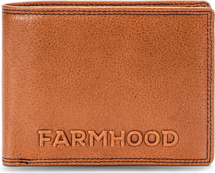 Farmhood Memphis Geldbörse RFID Schutz Leder 12.5 cm