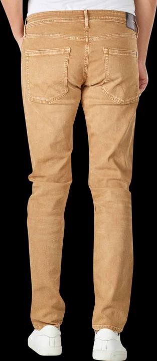 Actual product image Pepe Jeans Stanley Colour Denim Tapered Fit Camel