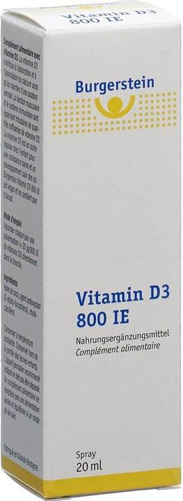 Burgerstein Vitamin D3 800 IE (1 Stück, Flüssigkeit, 40 g)