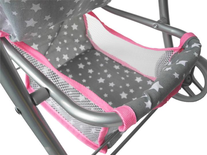 Image du produit Knorrtoys Puppenbuggy Liba - Star grey