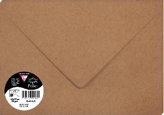 Pollen Packung mit 5 Umschlägen C5 162x229 120g/m2 - Kartonbraun (162 x 229 mm, 760 x)