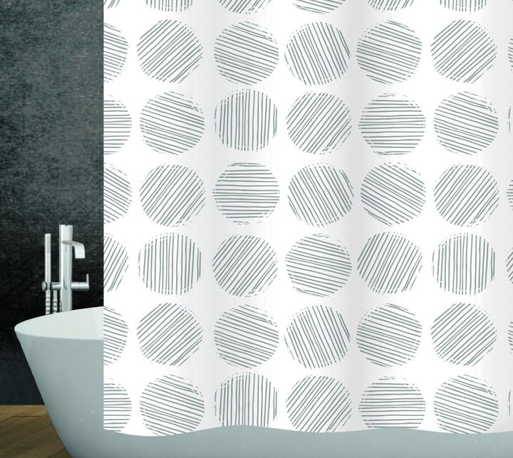 Actual product image Diaqua Shower curtain textile Giotto (180 x 200 cm)