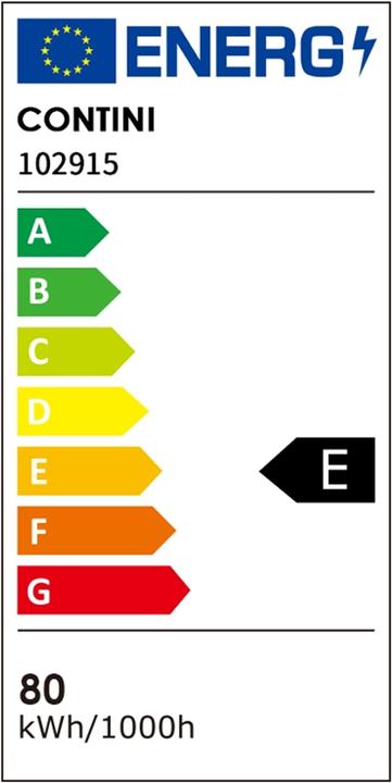 Etichetta energetica Contini Lampada da terra a LED (4600 lm)
