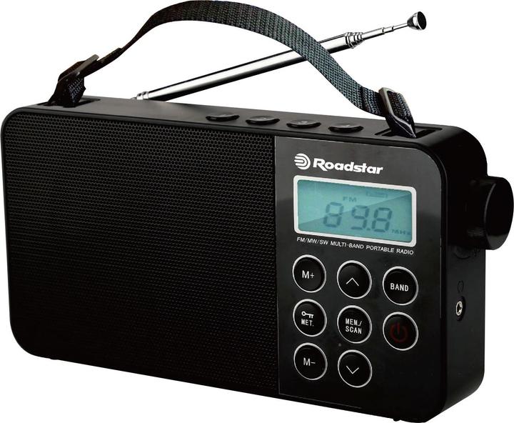 Image du produit Roadstar TRA-2340PSW récepteur radio, noir (FM, AM, PLL)