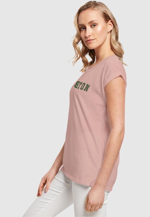 Actual product image Merchcode Ladies Boston Extended Shoulder Tee - 113119 (S)