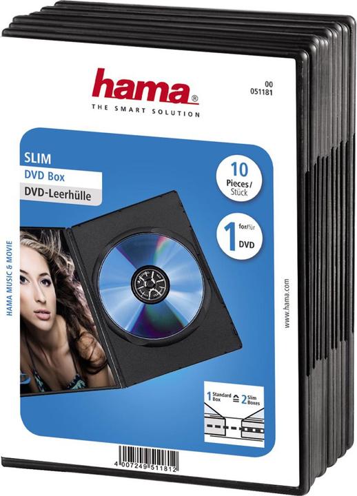 Produktbild Hama DVD-Leerhülle Slim