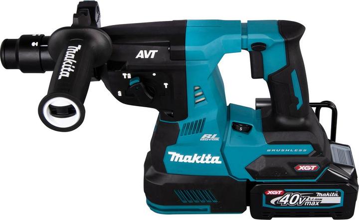 Actual product image Makita 40V Battery combi hammer SDS+ HR004GM201 (Rechargeable battery operated)