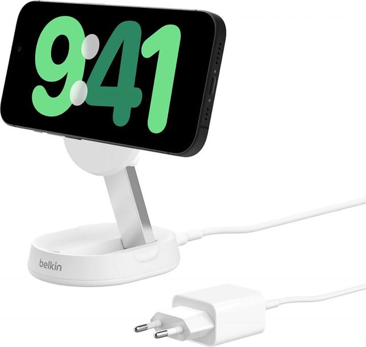 Actual product image Belkin Boost Charge Pro Qi2 magnetische Ladestation (15 W)