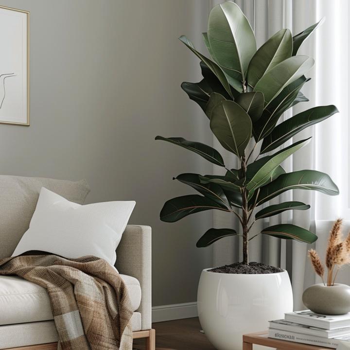 Produktbild Plant in a Box Ficus Elastica Robusta - Gummibaum (100 cm)