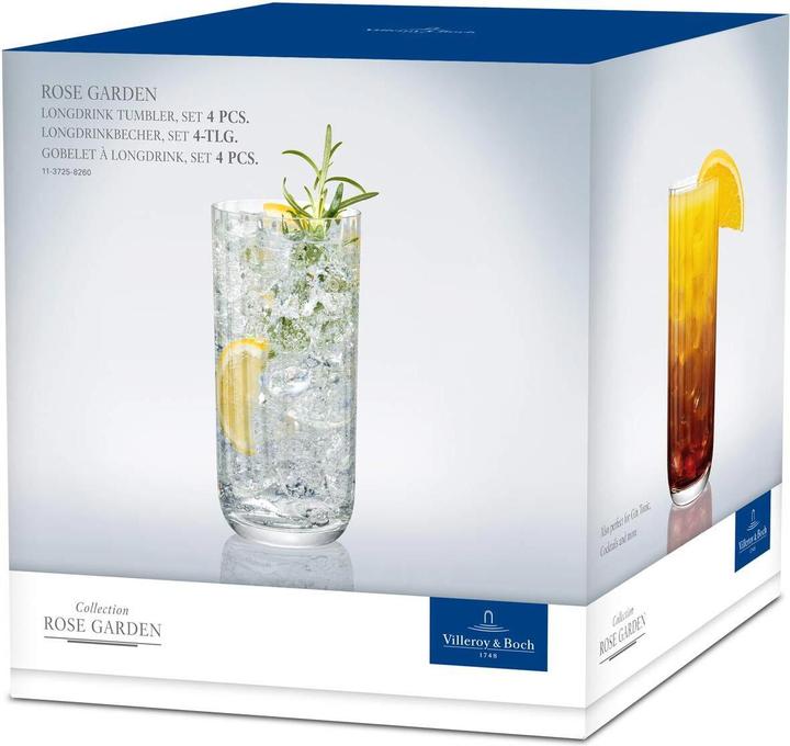 Actual product image Villeroy & Boch Wine & Champagne Glasses Boston Coloured (3 dl, 4 x, Long drink glasses)