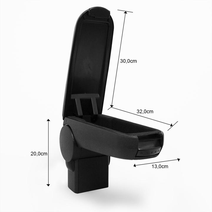 Produktbild Pro-Tec Mittelarmlehne VW Bora IV Beetle mit Staufach Kunstleder Schwarz