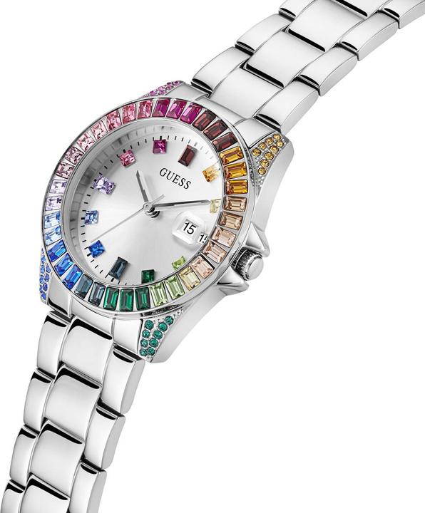 Immagine prodotto Guess Orologio da polso P SLV CS CON CRISI BAGUETTE / SUN SLV DATE DL / P SLV BRCT (34 mm)