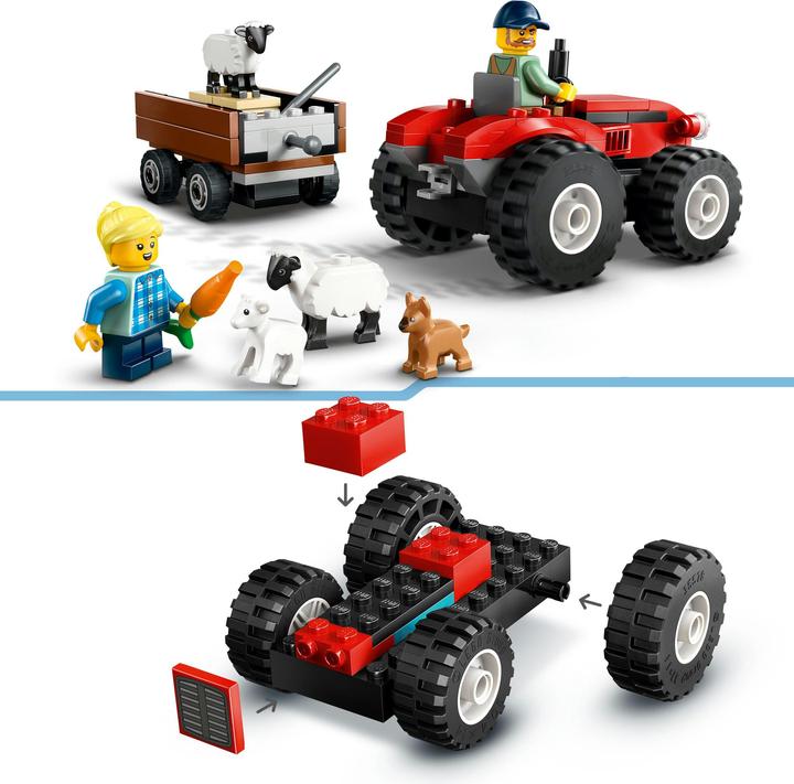 Produktbild LEGO Traktor mit Anhänger (60461, LEGO City)