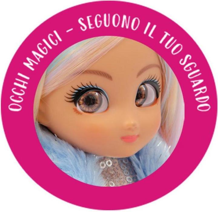 Immagine prodotto Unique eyes Bambola articolata alta 25cm, con occhi grandi magici e profondi, segue il tuo sguardo, Amy, Sofia e