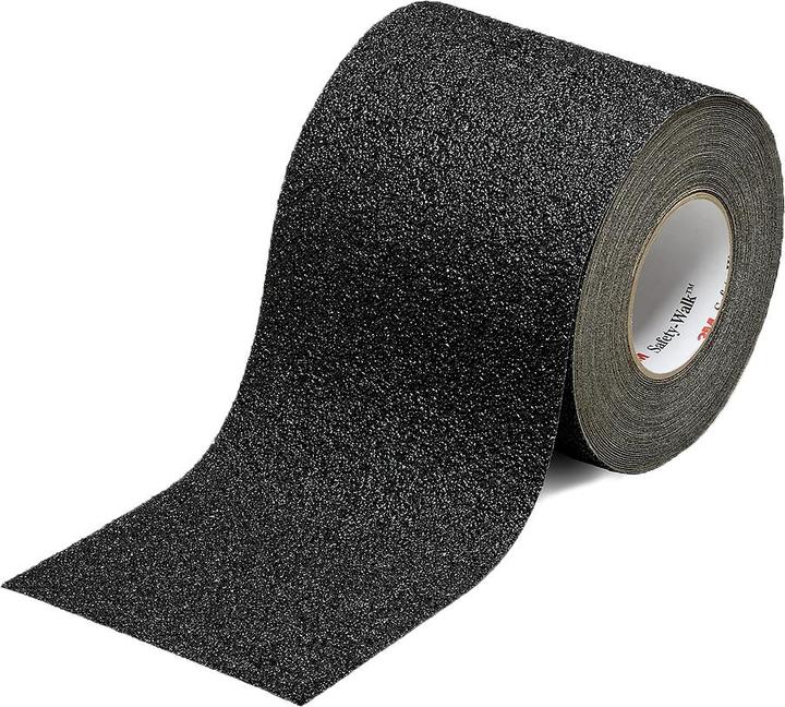 Actual product image 3M PVC Road Tape Black Type Slip Resistant Tape, Thickness 1.48mm, 50mm x 20m (50 mm)