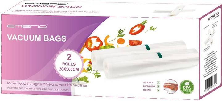 Produktbild Emerio PART-131445 PART-131445 Folienersatzrolle BPA-frei, reissfest (2 x)