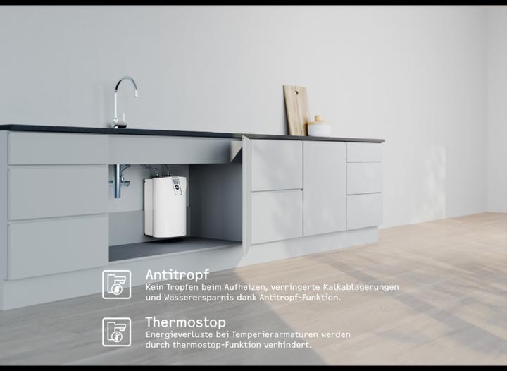 Produktbild Stiebel Eltron druckloser Kleinspeicher SNE 5 t ECO + WSN 10 mit Stecker, LCD, ECO-Funktionen, gradgenau