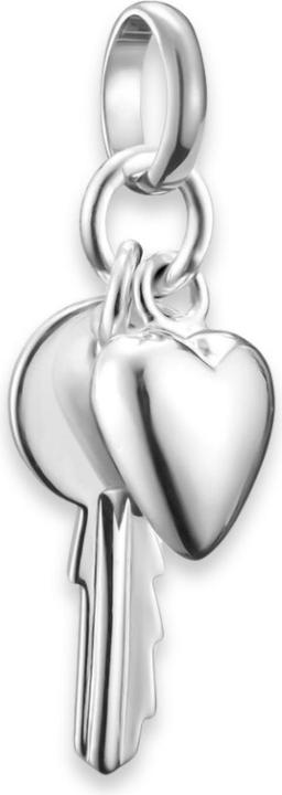 Thomas Sabo Charm-Anhänger Schlüssel mit Herz Connect Silber (Silber 925)