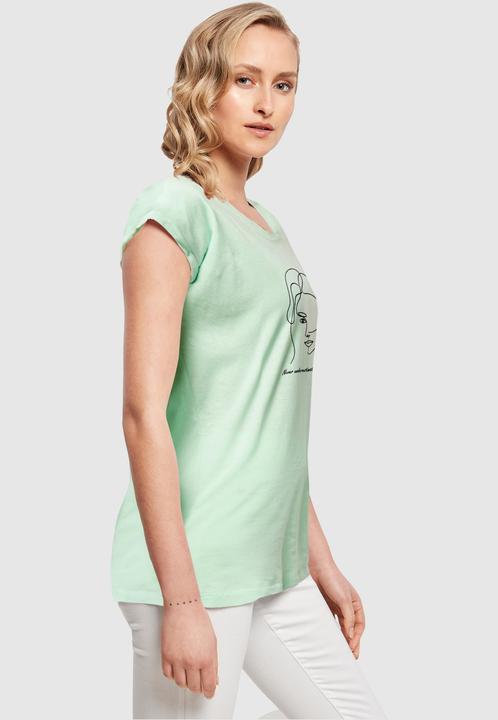 Immagine prodotto Merchcode Donna WD - Maglietta a spalla larga con figura di donna - 117161 (M)