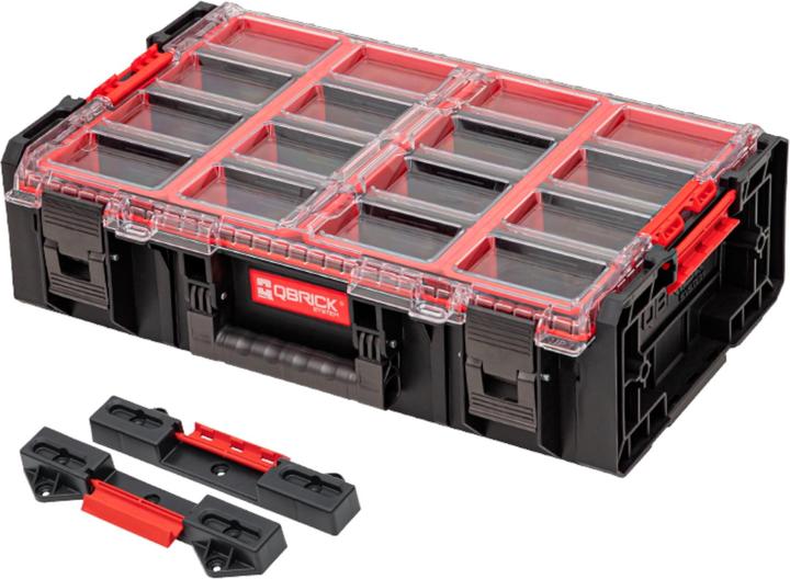 Actual product image Qbrick Large organiser with individual cases and adapter ORGQ2XLADCZAPG003