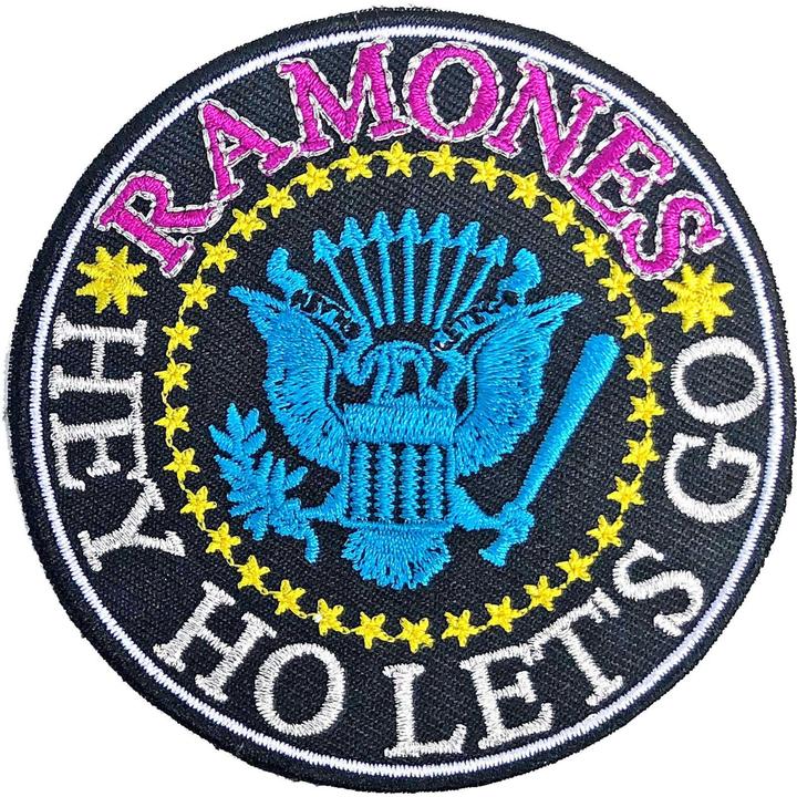 Produktbild Ramones Hey Ho Let's Go V2 Aufnäher