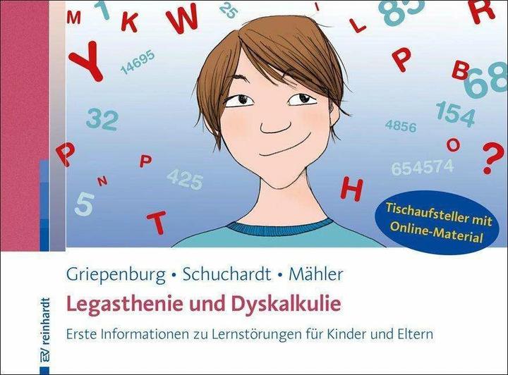 Produktbild Legasthenie und Dyskalkulie (Deutsch, Conny Griepenburg, Claudia Mähler, Kirsten Schuchardt, 2024)