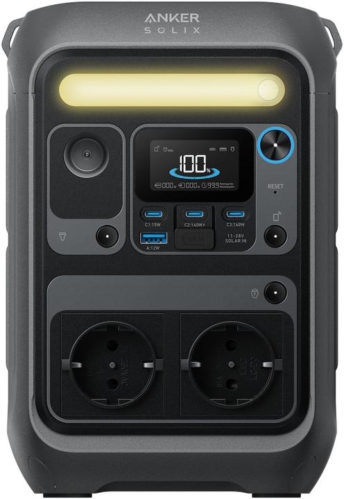 Actual product image Anker Powerstation C 300 X + Solarpanel 100W