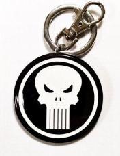 Actual product image Semic MARVEL - 3D Metal Keychain Blister Box - Punisher Logo