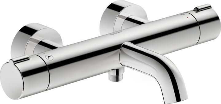 Duravit Bath thermostat C.1 surface-mounted chrome