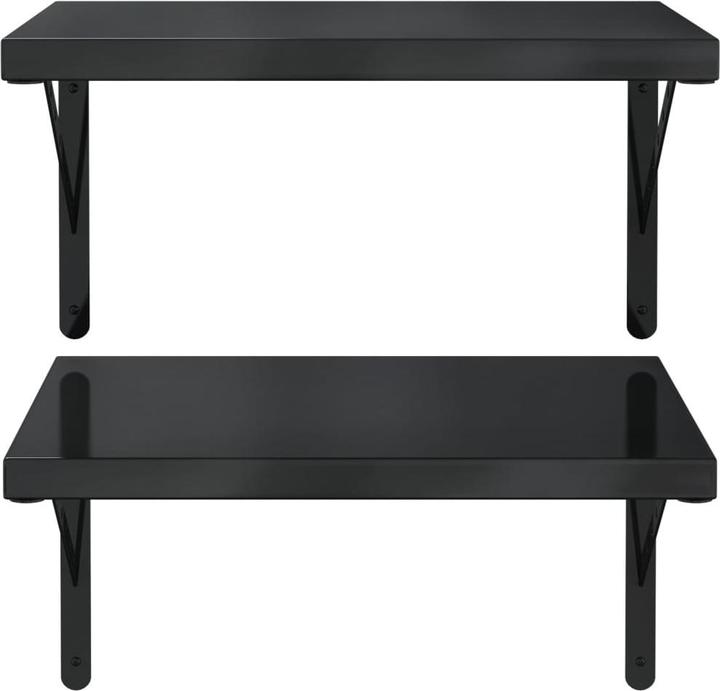 Actual product image VidaXL Wall shelves 2 pcs. 50 x 40 cm Noble (50 x 40 x 3 cm)