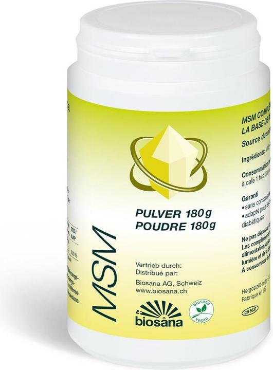 Biosana Poudre de MSM méthylsufonylméthane (1 pièce(s), Poudre, 220 g)