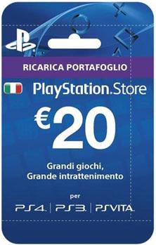 Produktbild Sony Playstation Live Cards Hang 20 Euro Videospiel Geschenkkarte
