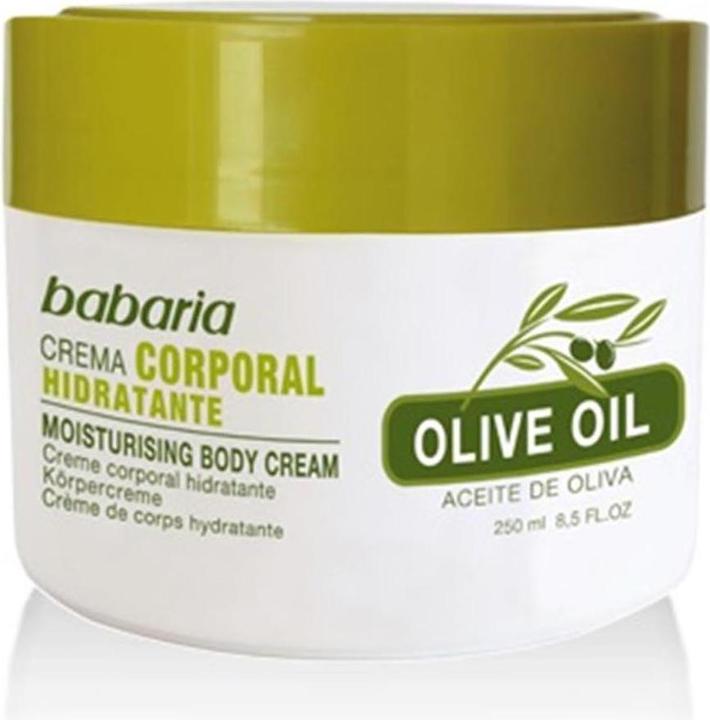 Immagine prodotto Babaria Crema corpo nutriente all'olio d'oliva 250ml (Crema corpo, 250 ml)