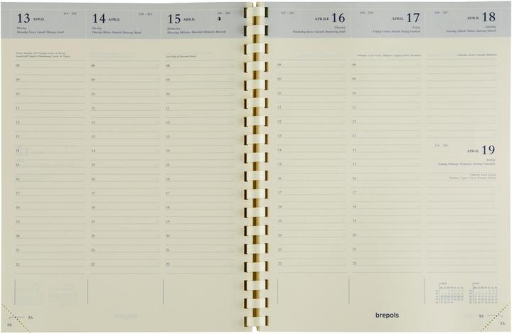 Image du produit Brepols Timing (A4, Allemand, Français, Anglais, Néerlandais)