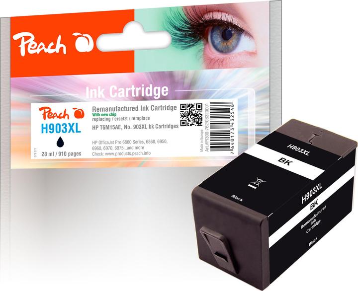 Produktbild Peach T6m15ae, 903xl (BK)