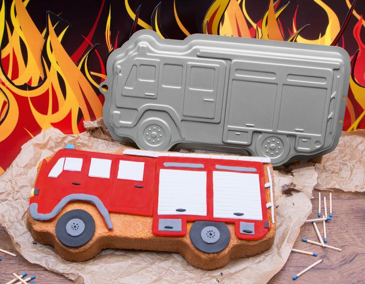 Image du produit Städter Moule à gâteaux à motif - Camion de pompiers