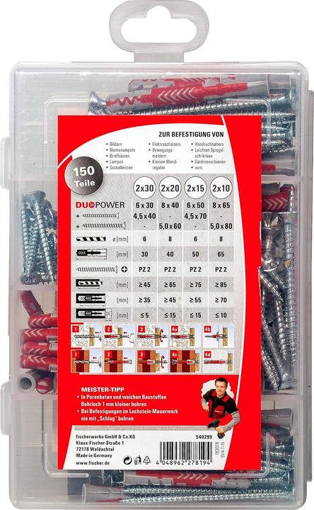 Produktbild Fischer Hutmutter f. FAZ II (150 Stk.)