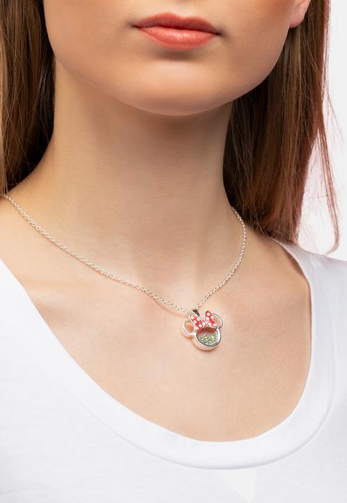 Immagine prodotto NoName MINNIE - Collier Anniversaire en Laiton Plaqué Argent - Août (Argento)