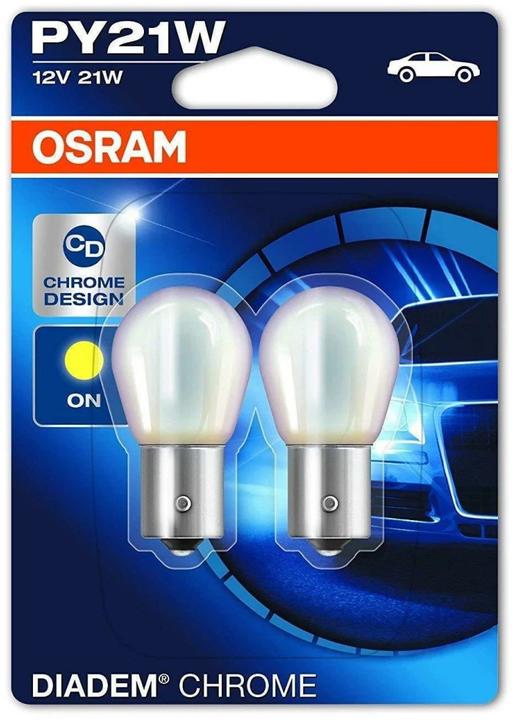 Actual product image Osram 4062172394857 Signal Leuchtmittel Diadem PY21W 21 W 12 V (PY21W)