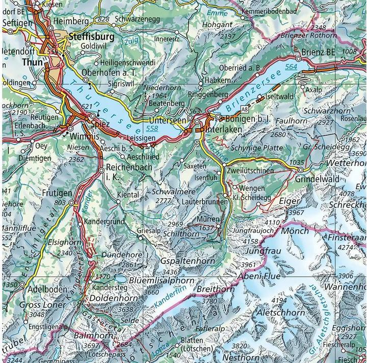 Produktbild Karte der Schweiz (3000 Teile)