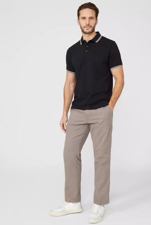Immagine prodotto Universal Textiles Polo con strisce colorate a contrasto (M)